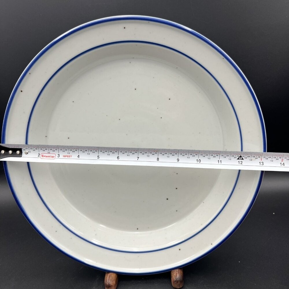 VTG Dansk Designs Denmark Blue Mist 13" Large Chop Plate Platter Niels Refsgaard - Picture 2 of 9